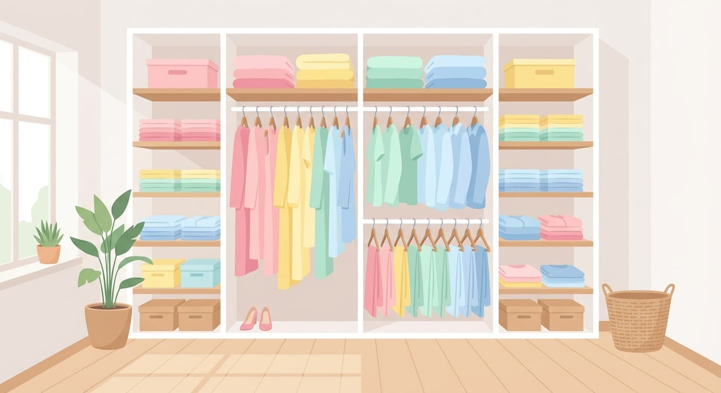 봄맞이 옷장 정리 꿀팁, 환절기 옷 정리하고 수납 공간 넓히는 법