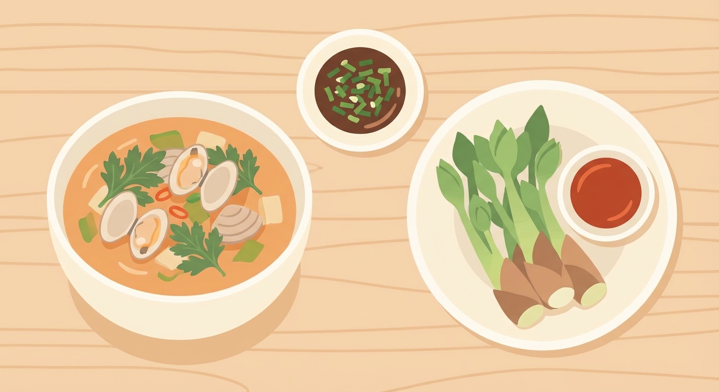 냉이된장국, 달래장, 두릅 초고추장 봄나물 요리